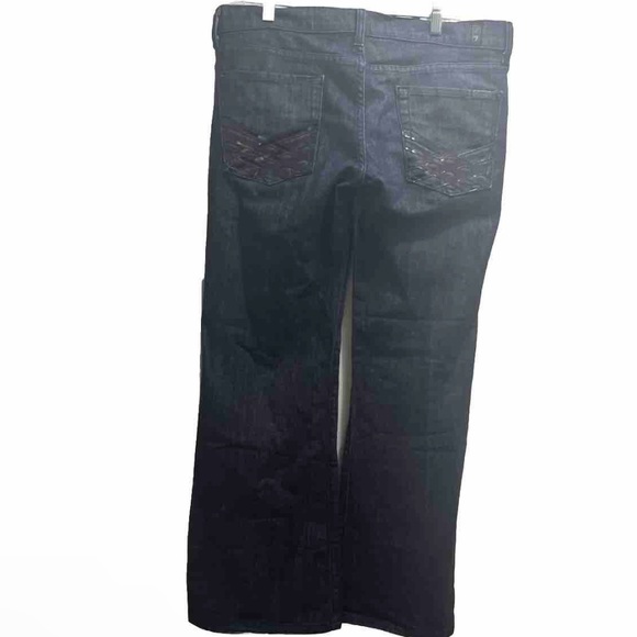 7 For All Man Kind 7FMK Jeans Dark Wash size 32 DOJO Designer - Picture 5 of 13
